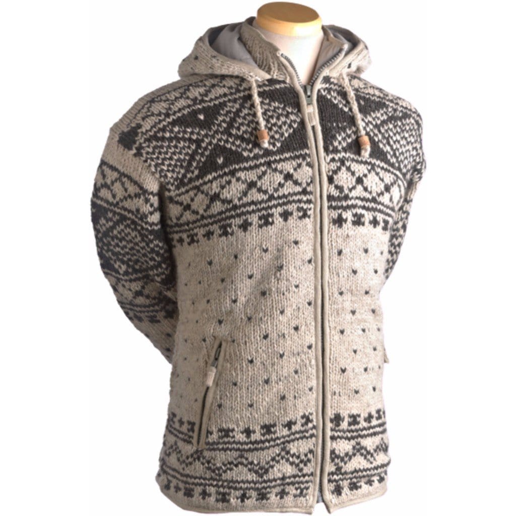 Lost Horizons Pull en tricot de laine Zurich pour hommes