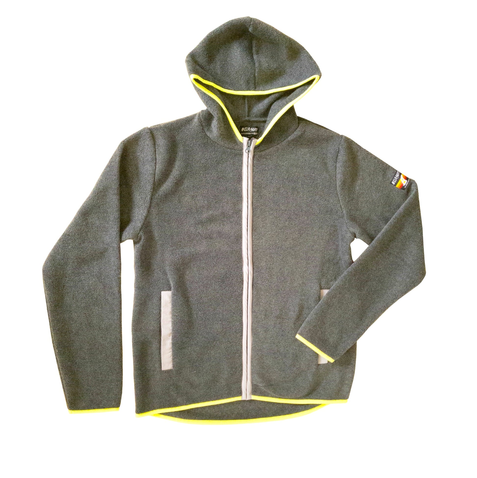 Polar Fleece CAMPVIBE  Zip Hoodie - Akela Surf