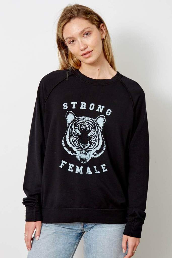 Good hYOUman Women's Vita - Strong Female Sweater