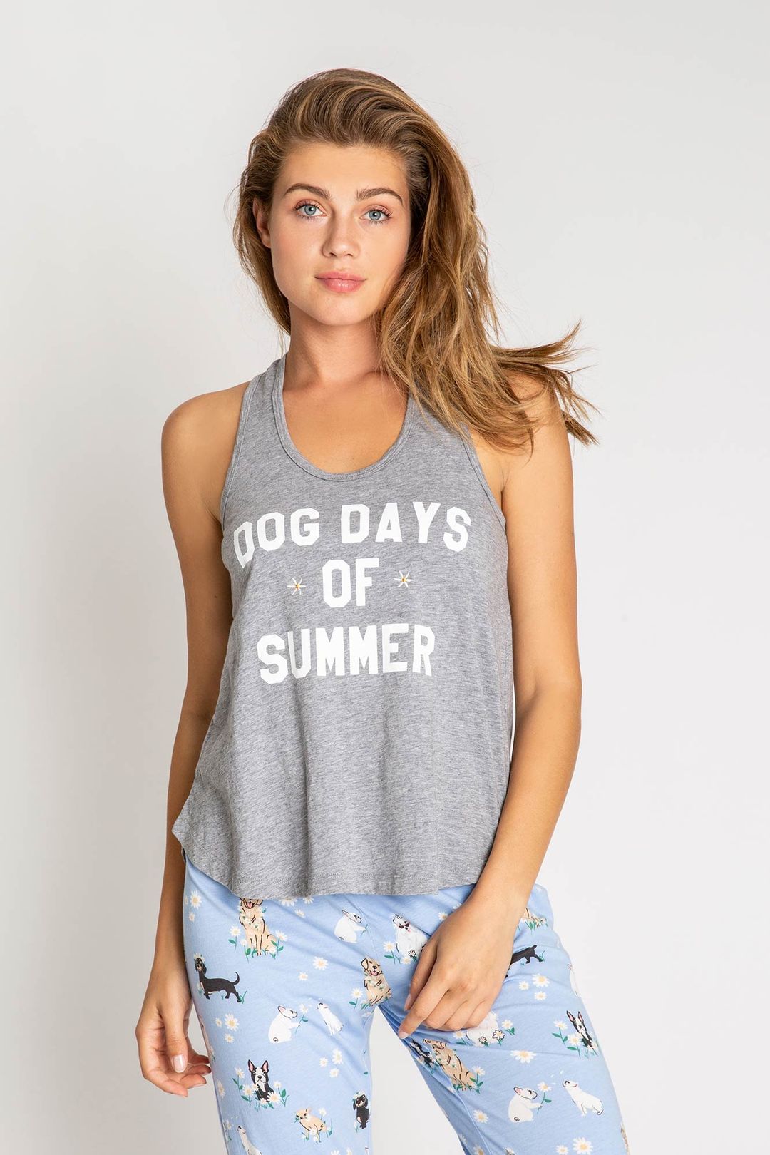 PJ Salvage Playful Prints - Dog Days Of Summer Tank