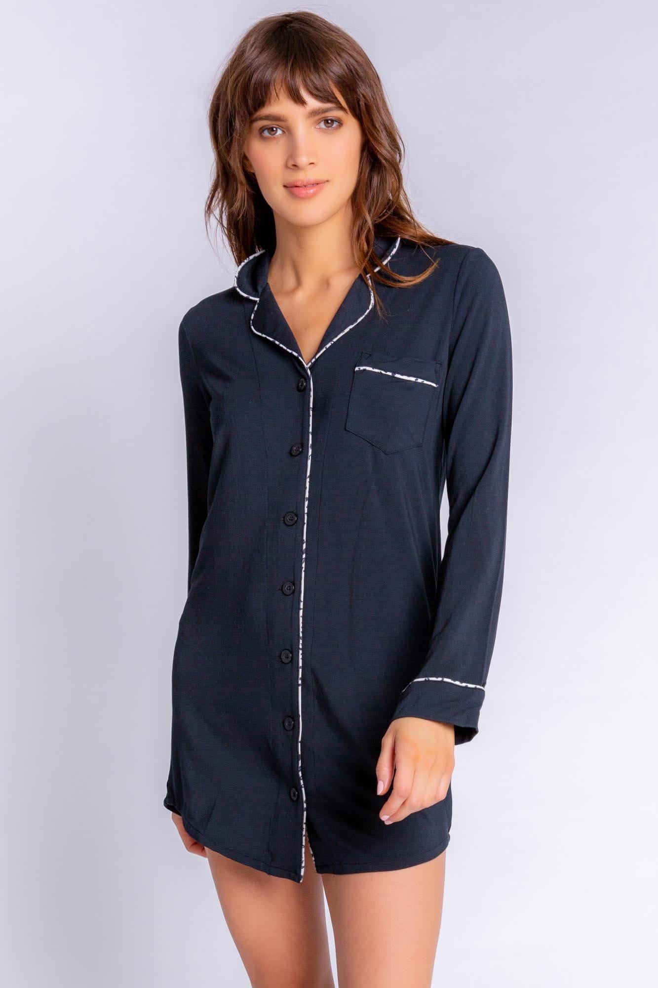 PJ Salvage Modal Basics Night Shirt