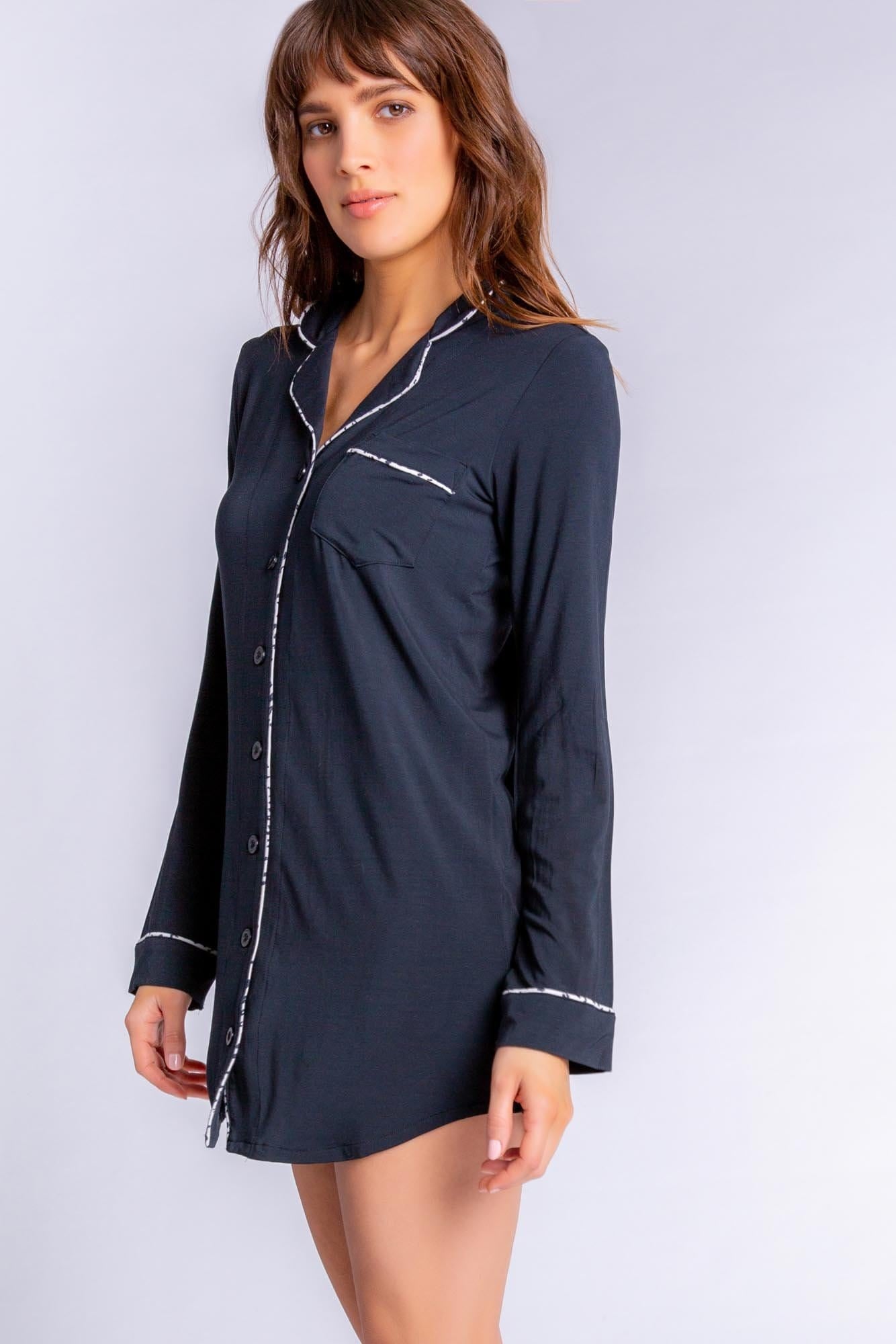 PJ Salvage Modal Basics Night Shirt