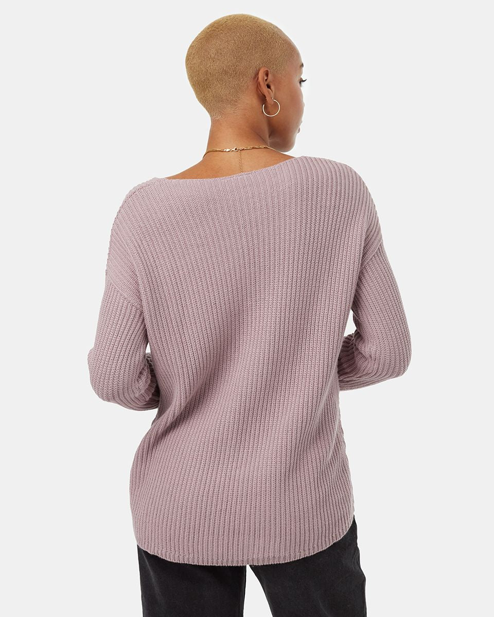 Tentree Highline Cotton V-Neck Sweater