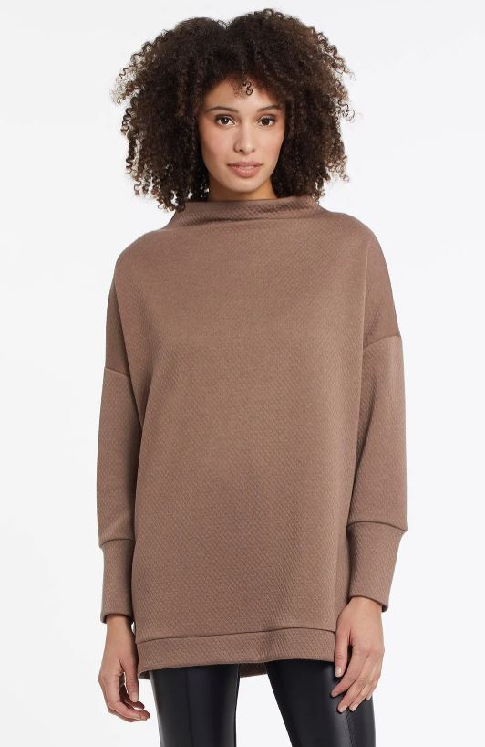 Tribal Funnel Neck Tunic