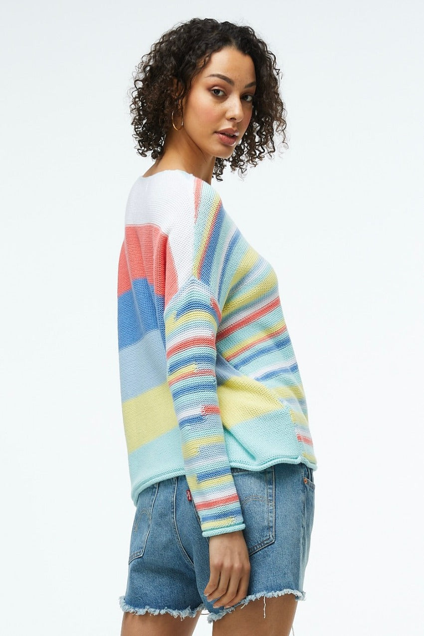 Zaket & Plover Varigated Stripe Sweater