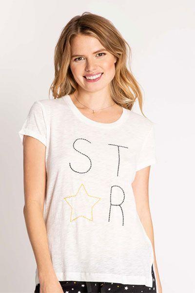 PJ Salvage Women's Oh My Stars T-Shirt * Last Chance