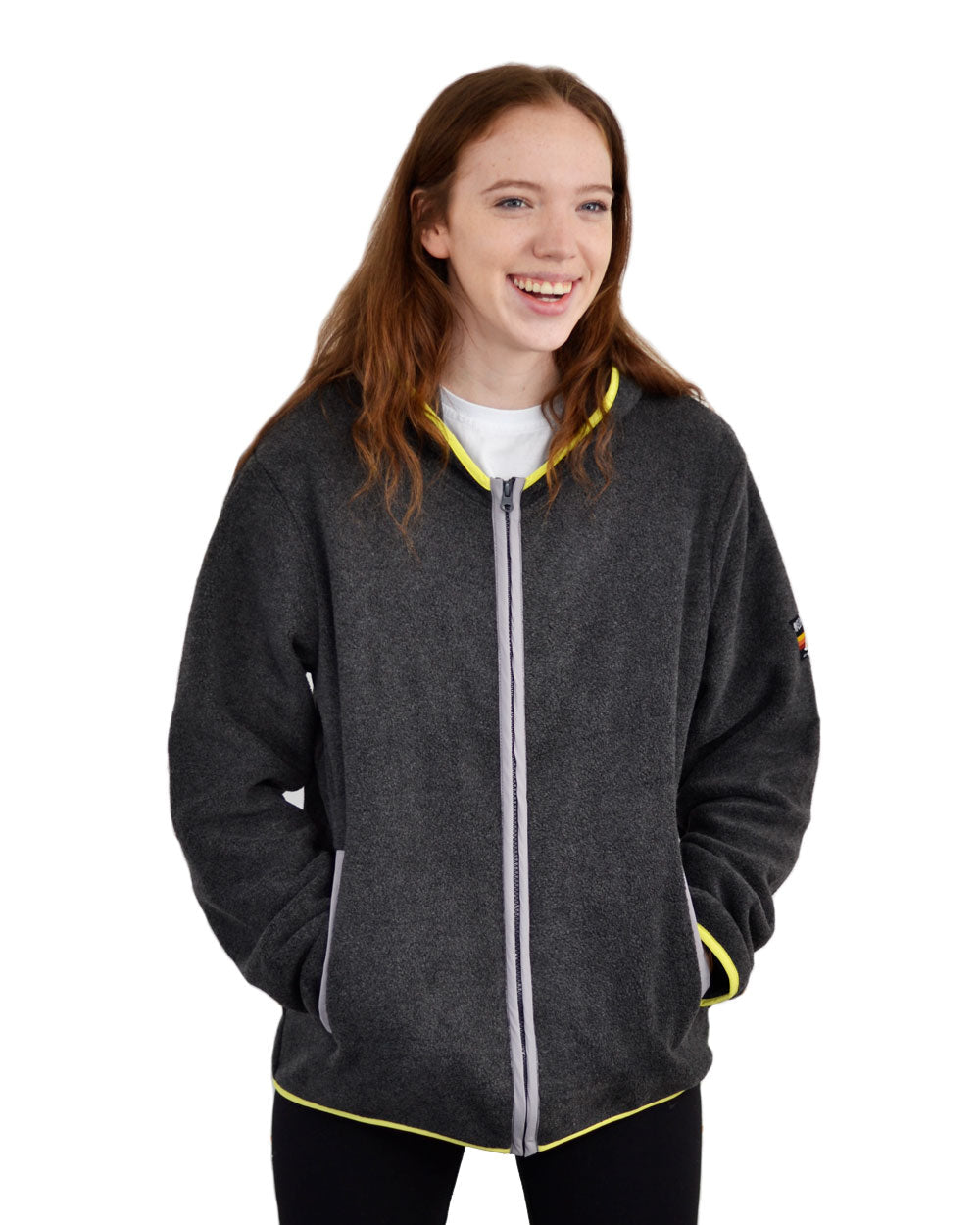 Polar Fleece CAMPVIBE  Zip Hoodie - Akela Surf