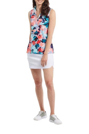 Tribal Sleeveless Henley Top